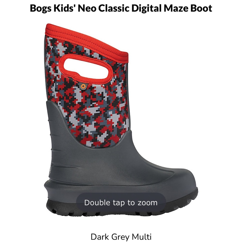 Kids' Neo-Classic Digital Maze Insulated Waterproof Winter Boot